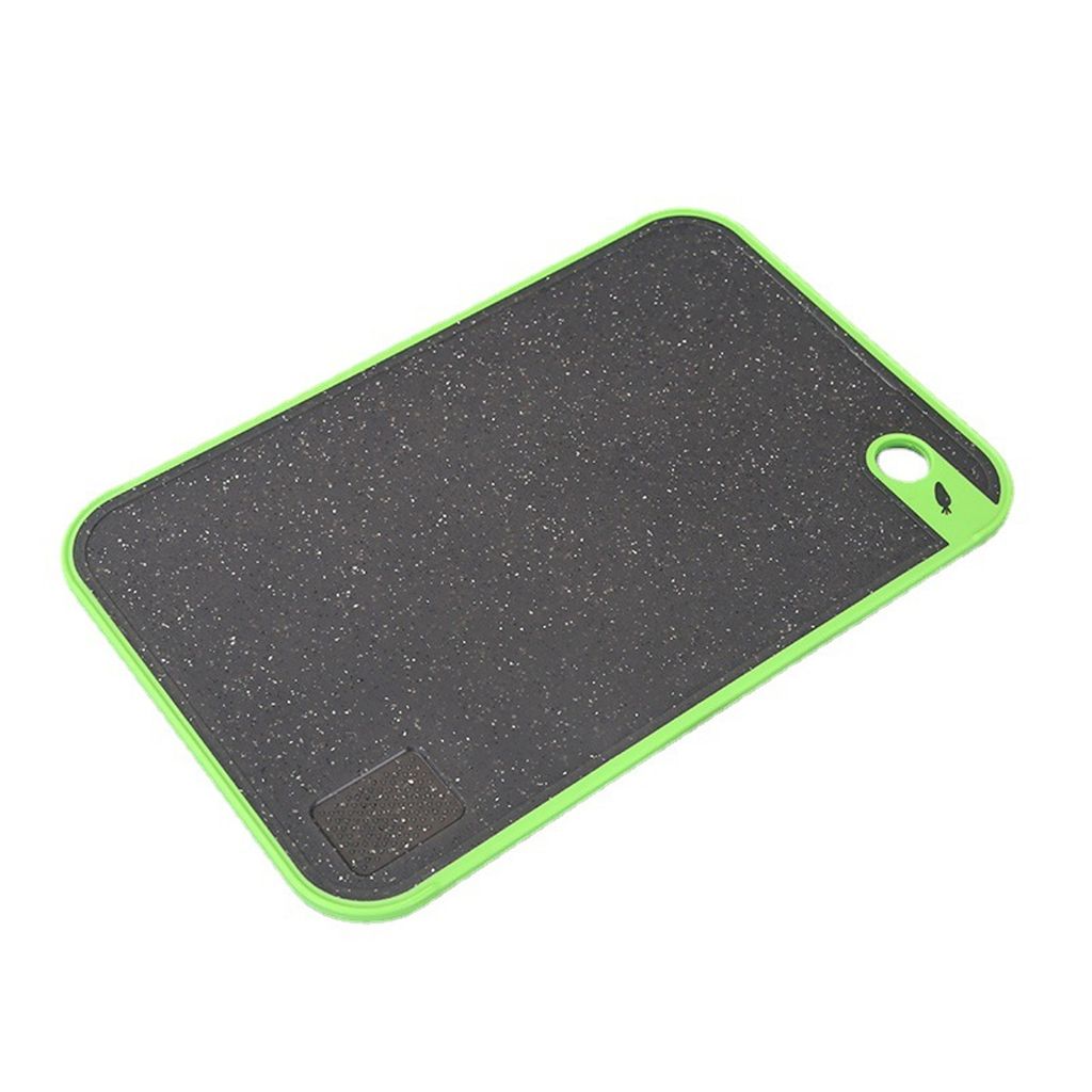 Schneidebrett, Schneidebretter Kunststoff Groß, Küchenbrett Rutschfest mit Saftrille & Knoblauchpresse Rille,(große Größe 42*29*0,9)