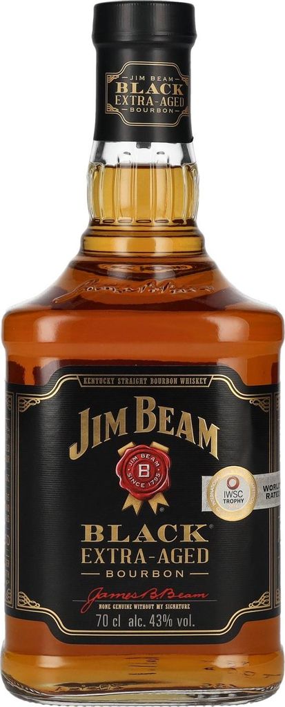 Jim Beam Black Extra Aged Kentucky Straight Bourbon Whiskey Produktbild 