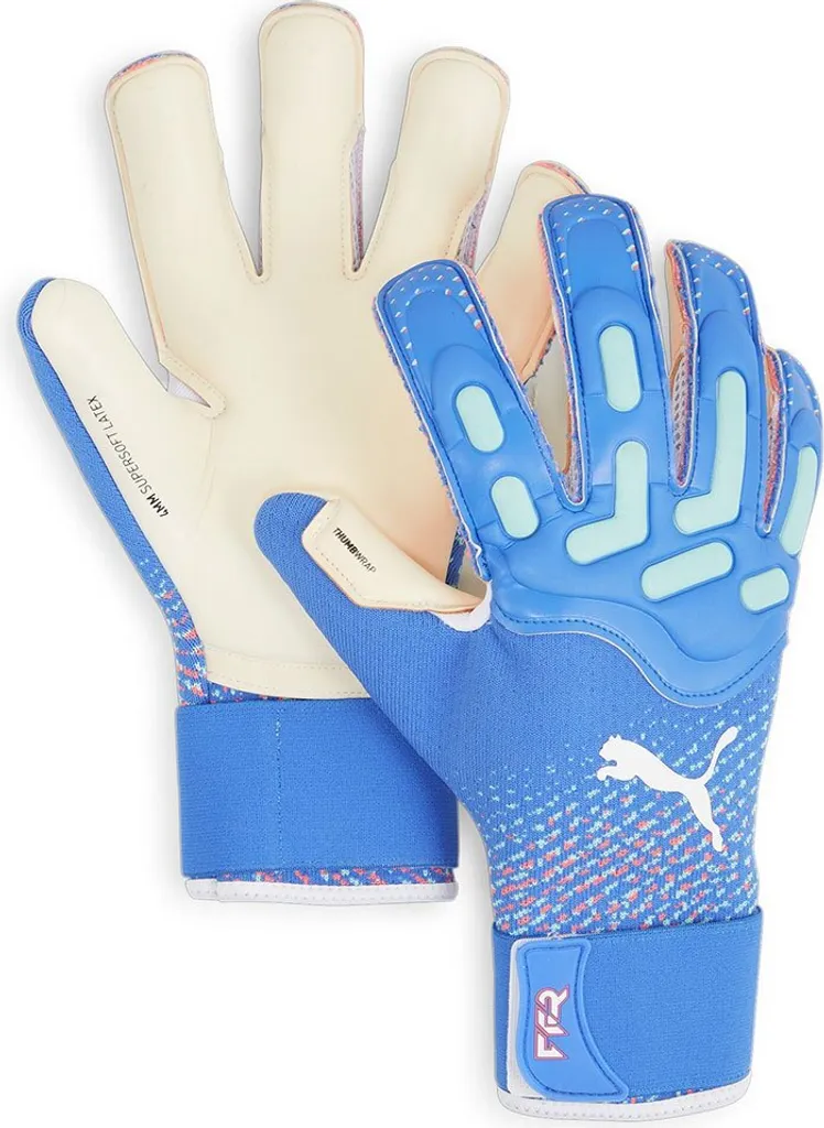 Gants de foot Puma Future Pro Sgc Bleu 8 - Équipement Gardien de But