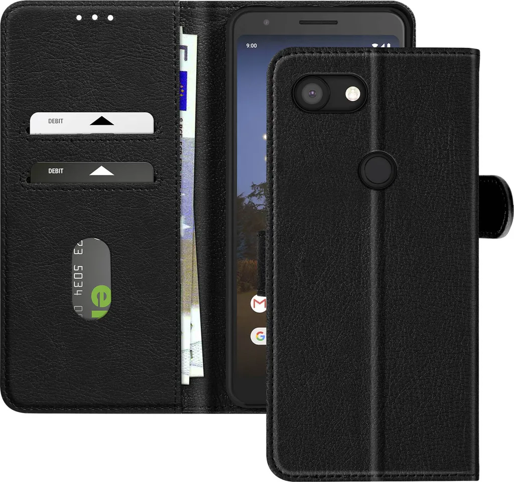 Recensione Custodia Avizar Google Pixel 3A - Ecopelle Nera con Supporto