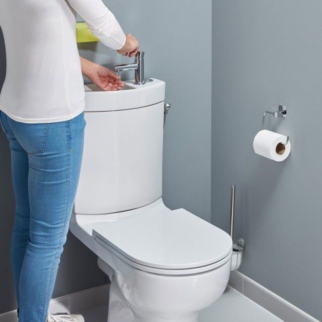Design Stand Wc komplett set Spülkasten Keramik inkl. Produktbild 7