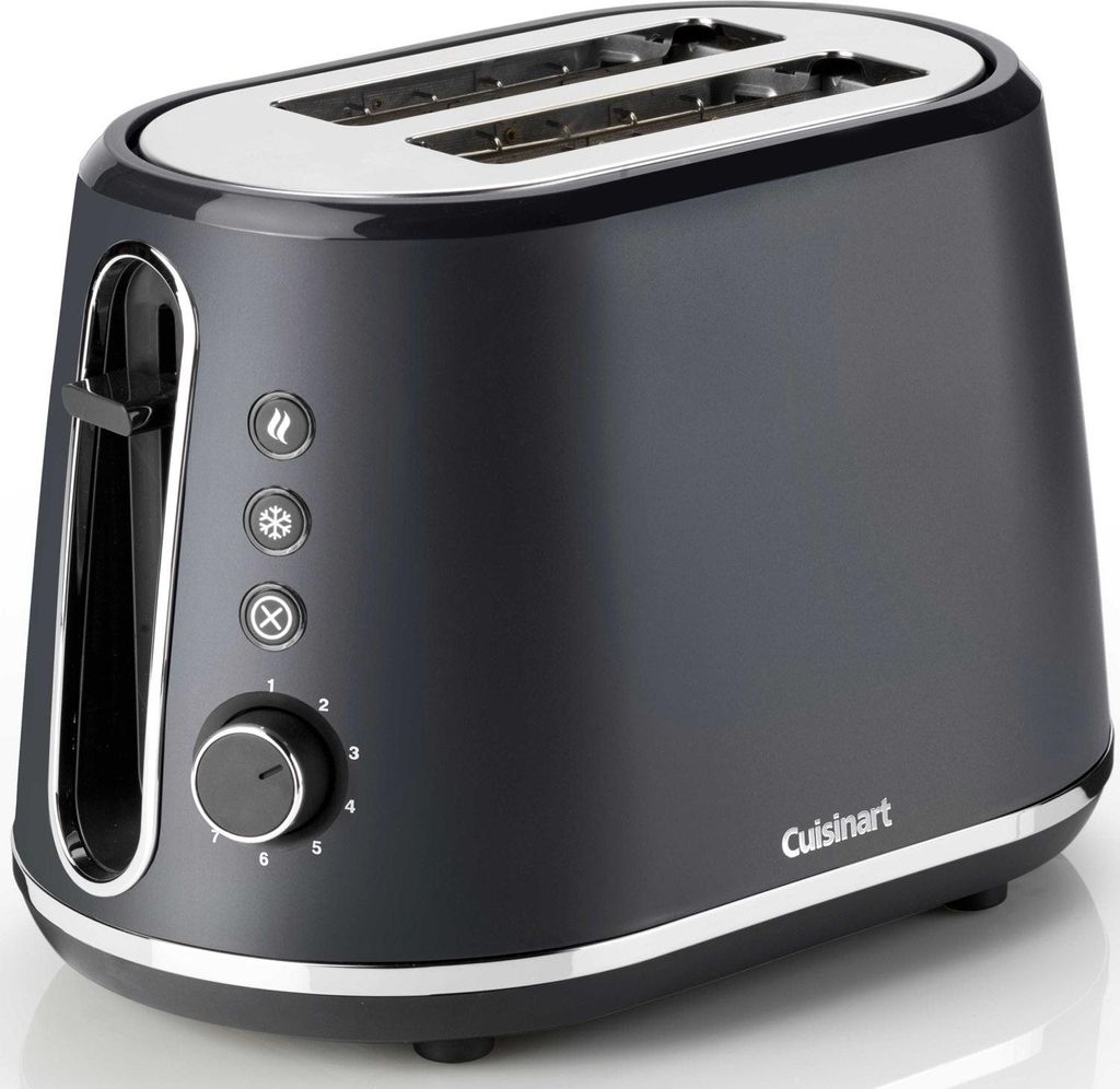 Cuisinart GRILLE-PAIN CPT780E NOIR, 2 Scheibe(n), Grau, Kunststoff, 1000 W, 300 mm, 190 mm