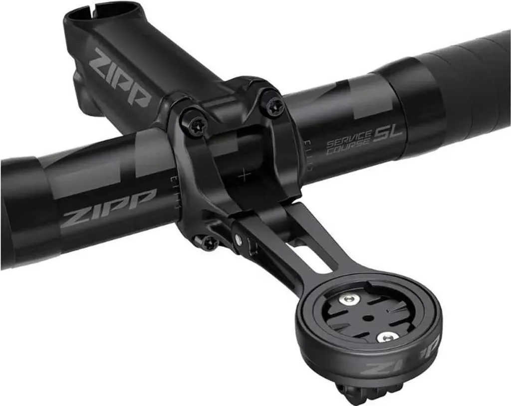 Support Compteur GPS Argent Zipp pour Sorties Route et Gravel Pro