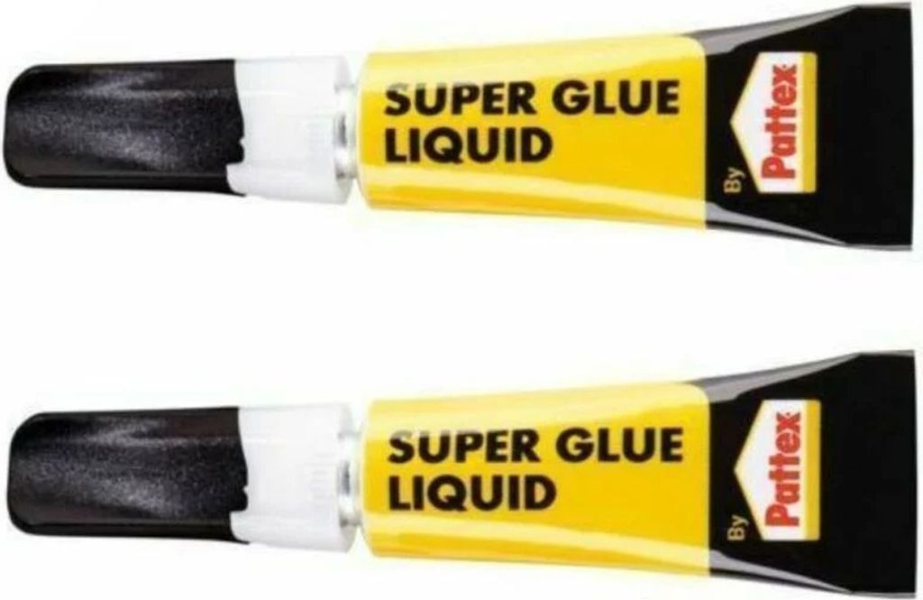 Sekundenkleber Pattex flüssig 2 x 3g Tube auf Blisterkarte