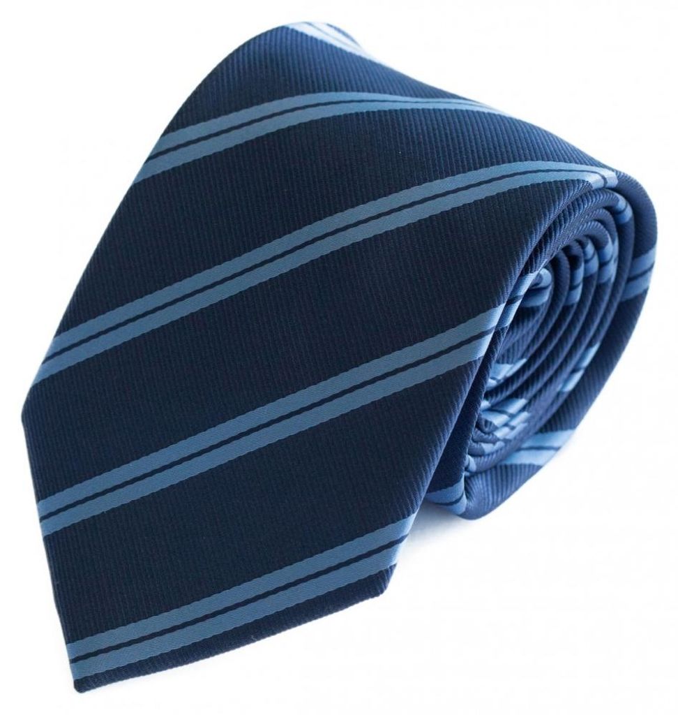 Fabio Farini - 1 Stück gestreifte Herren Krawatte - Tie mit Produktbild 
