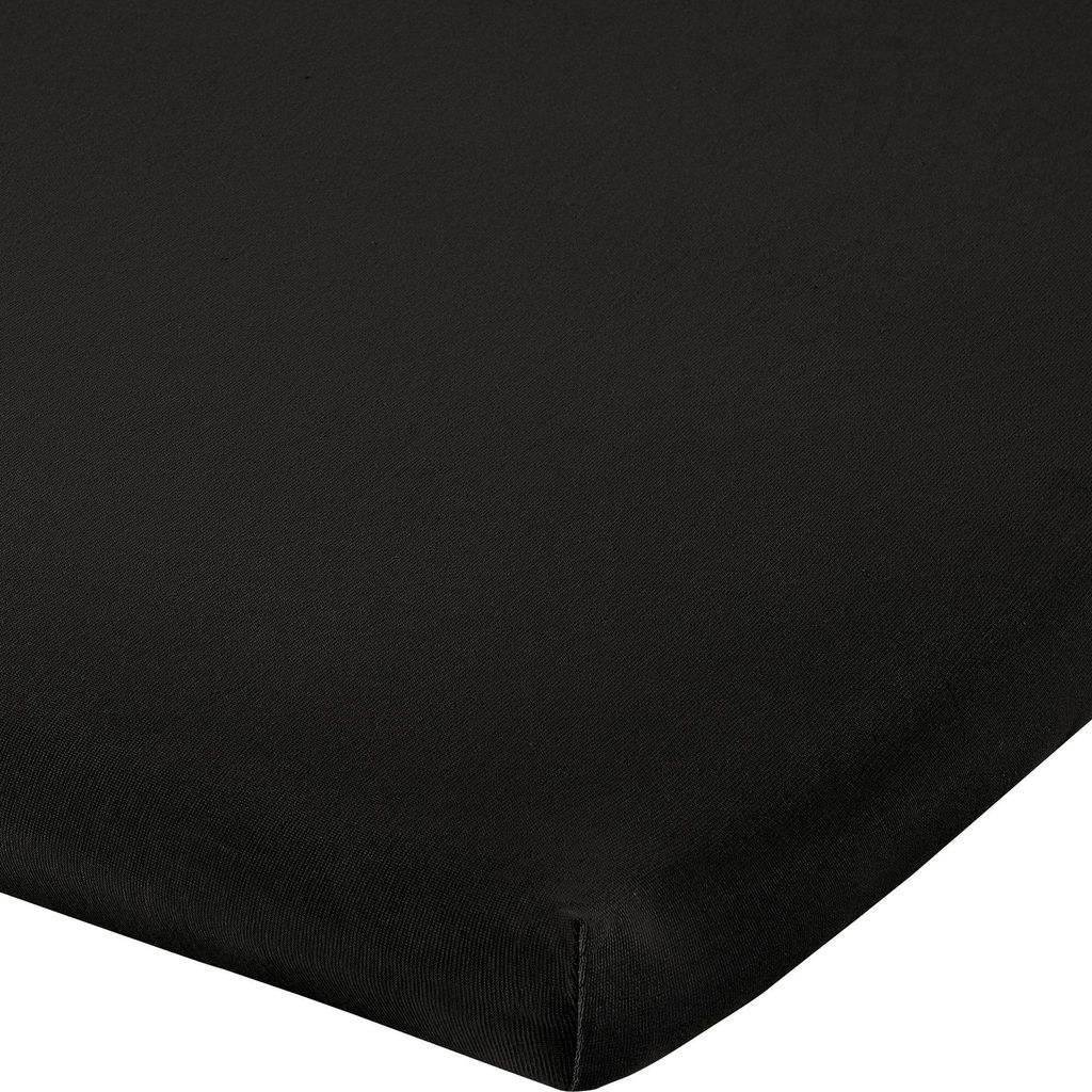 Erwin Müller Topper-Spannbettlaken Freising" schwarz 180x200 cm - 200x220 cm"