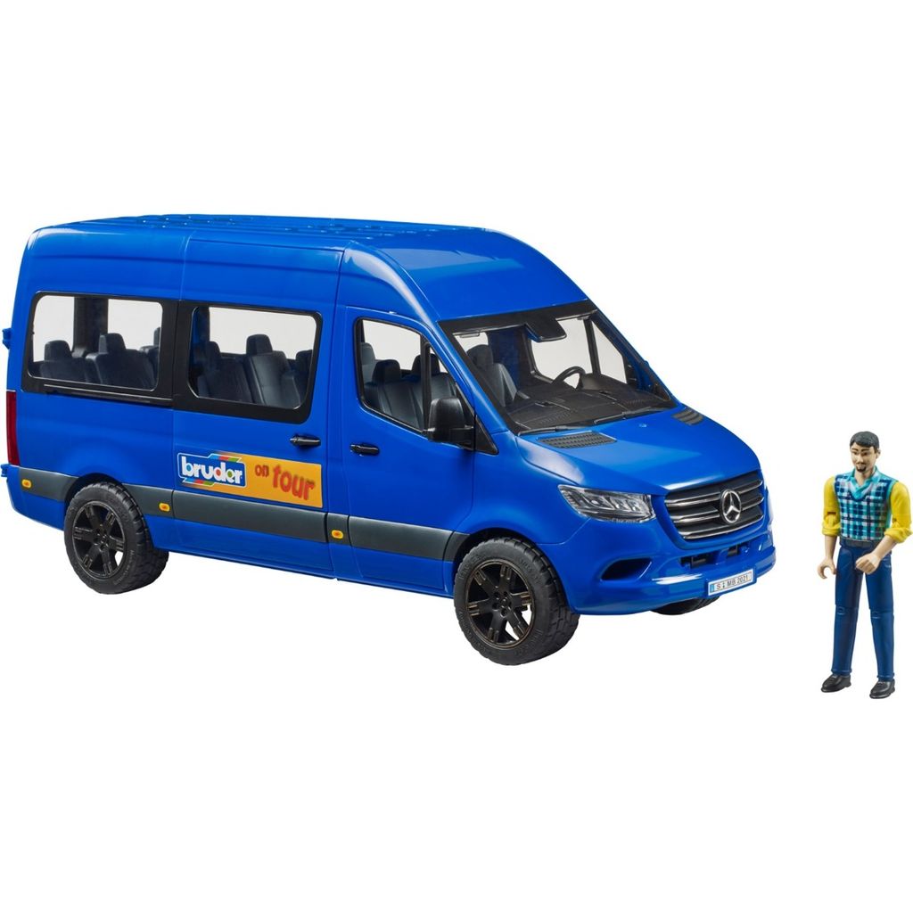 Bruder 02681 MB Sprinter Transfer mit Fahrer Produktbild 
