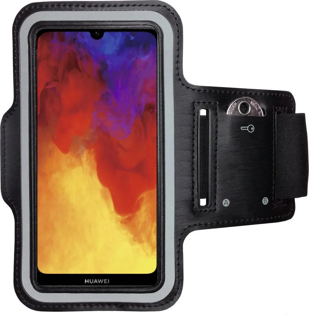 Fascia Sportiva Huawei Y6 2019 Esterna | Porta Cellulare Braccio Trekking