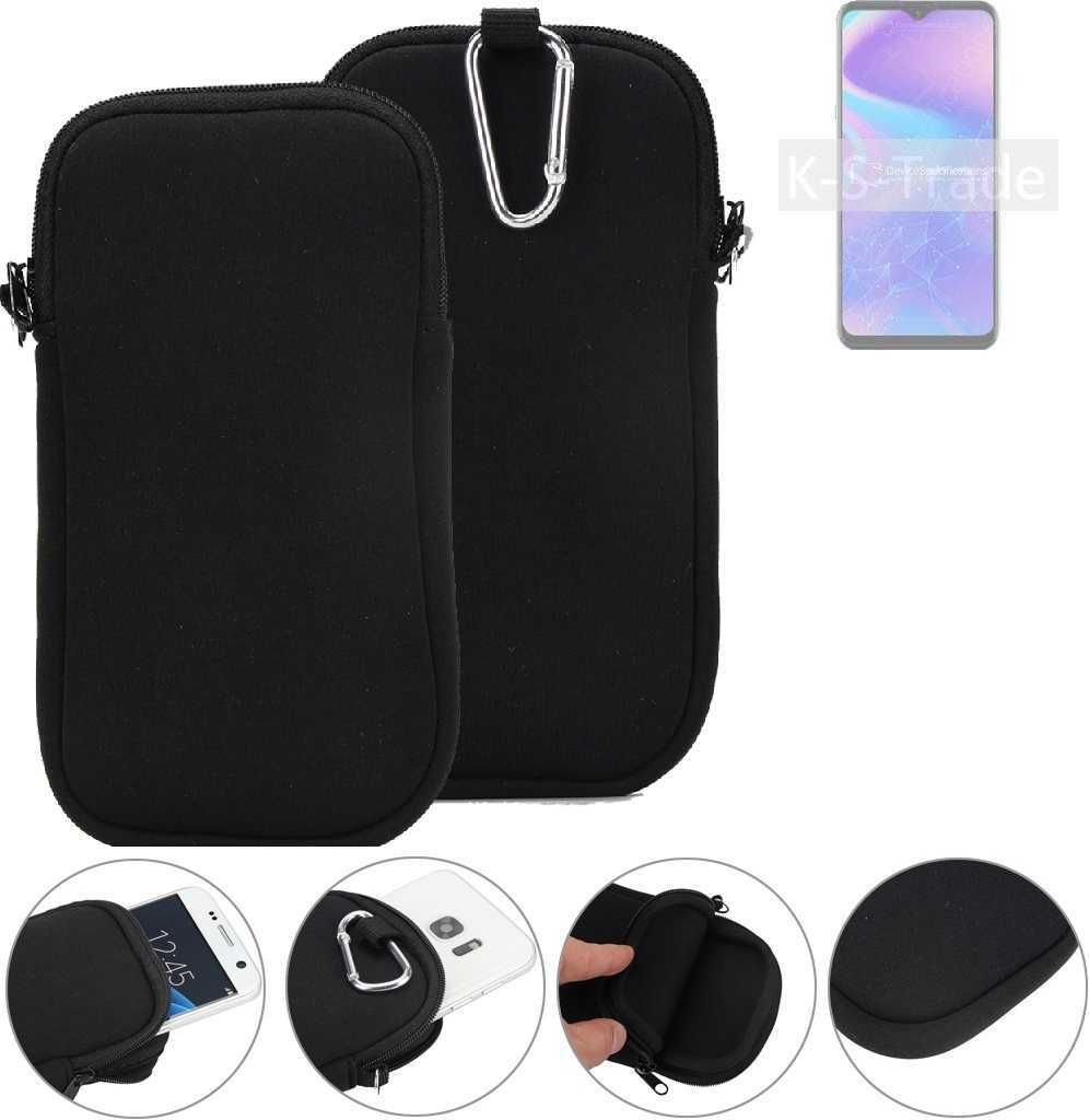 K-S-Trade Neopren-Hülle Handyhülle kompatibel mit HiSense Infinity H30 Schutzhülle Neoprenhülle Sleeve Schutz-Hülle Gürtel Tasche Case Holster