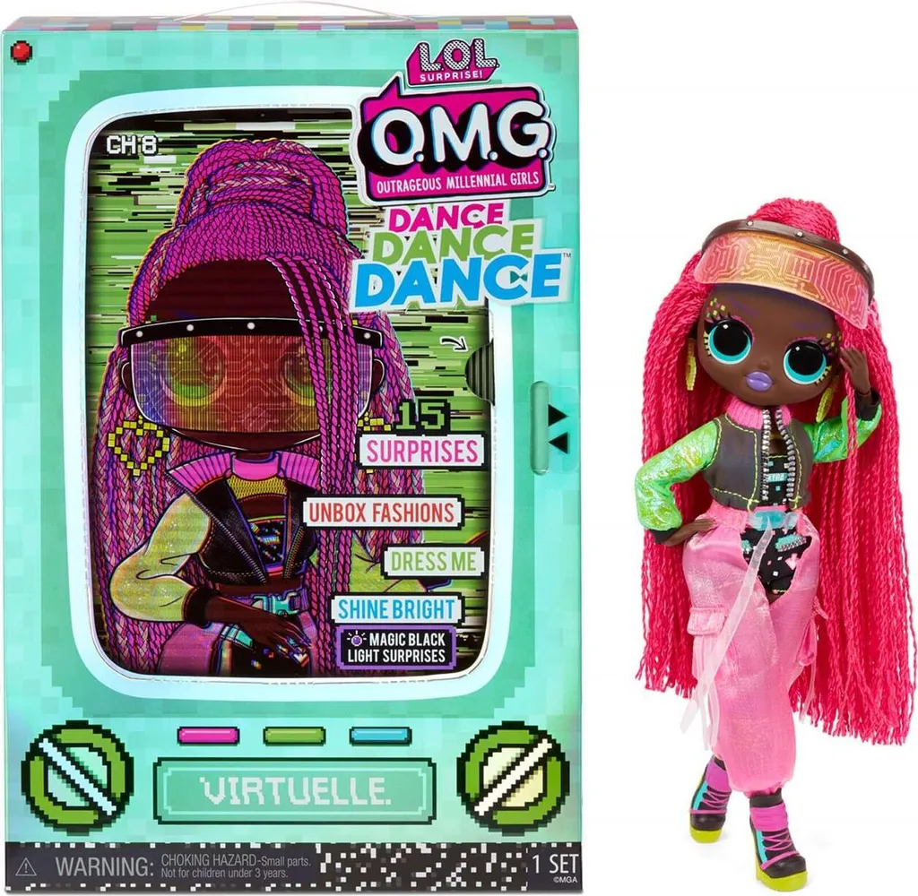MGA L.O.L. Surprise ! OMG Dance Big Sis Virtuelle - Poupée Mannequin