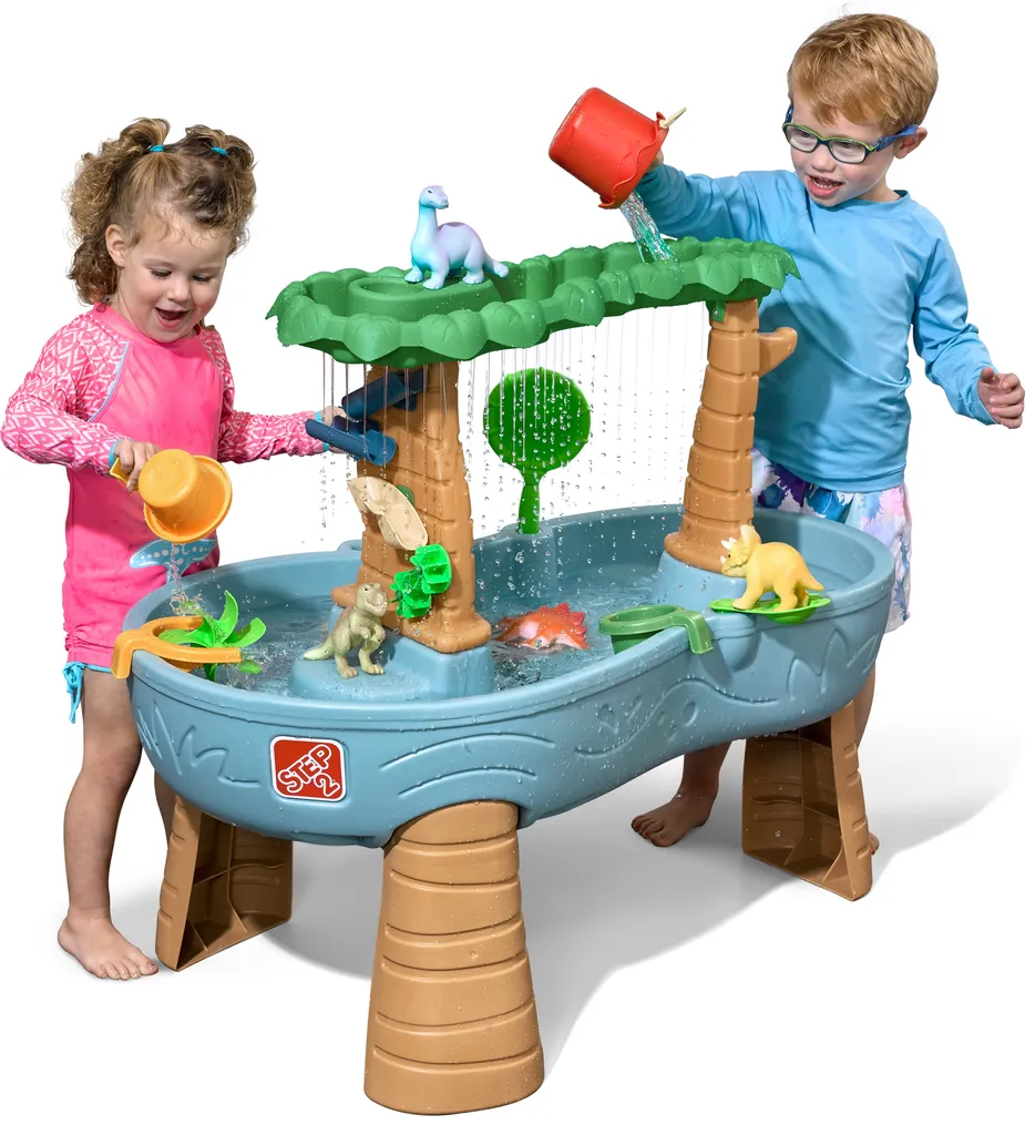 Table sable et eau Dino Showers Step2 avec cascade de dinosaures