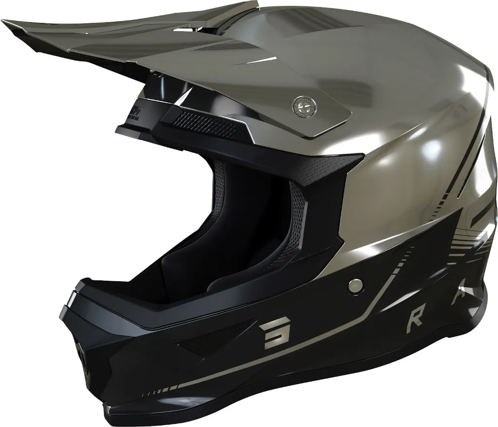 Casque Moto Tout-terrain Shot Furious Draw 3.0 pour Circuit et Enduro