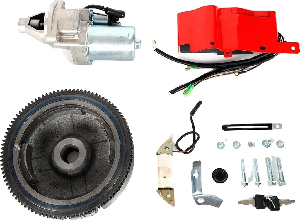 Système de démarrage électrique complet pour moteur Honda GX340 11-13HP