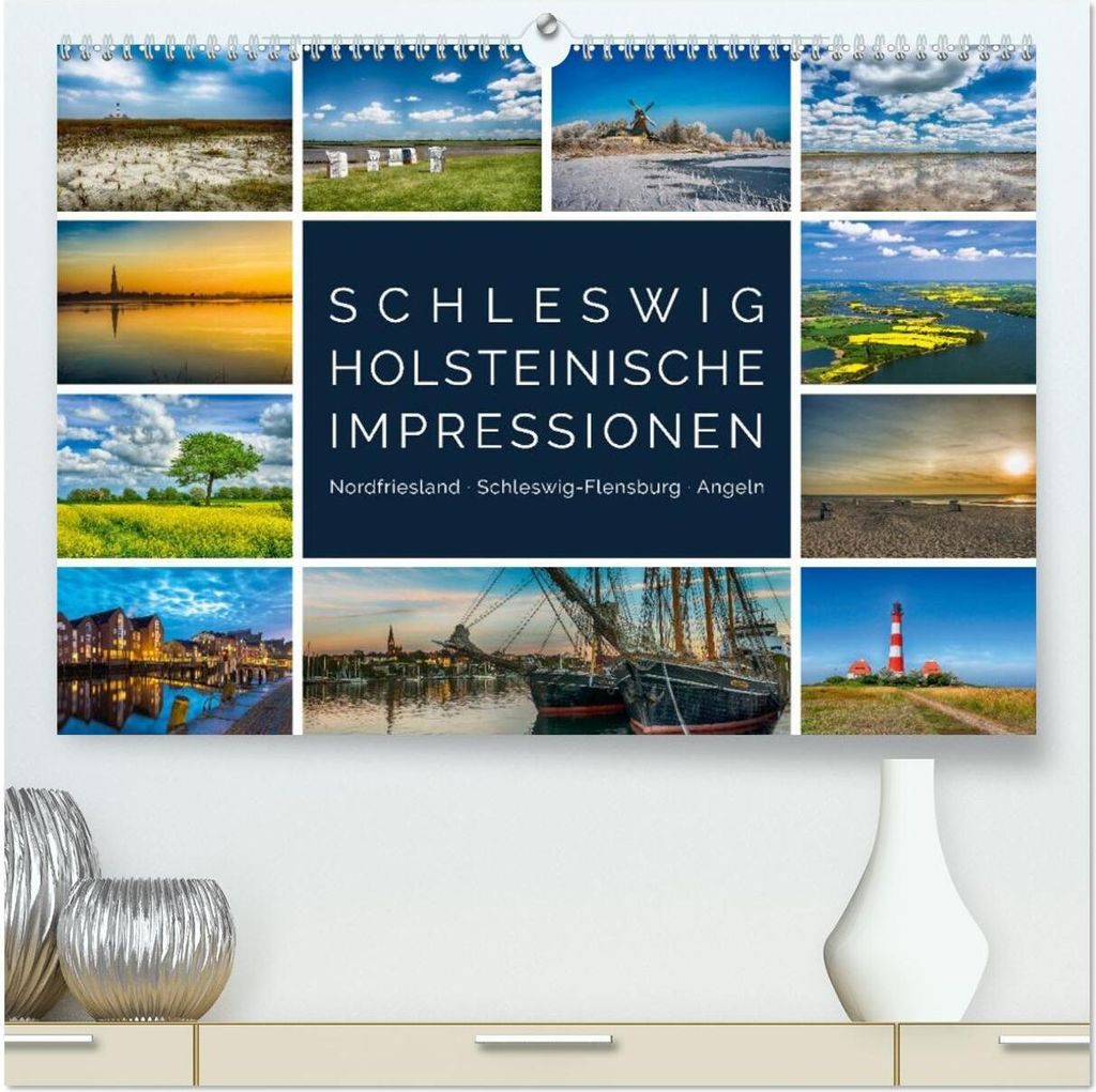 Schleswig-Holsteinische Impressionen (hochwertiger Premium Wandkalender 2026 DIN A2 quer), Kunstdruck in Hochglanz
