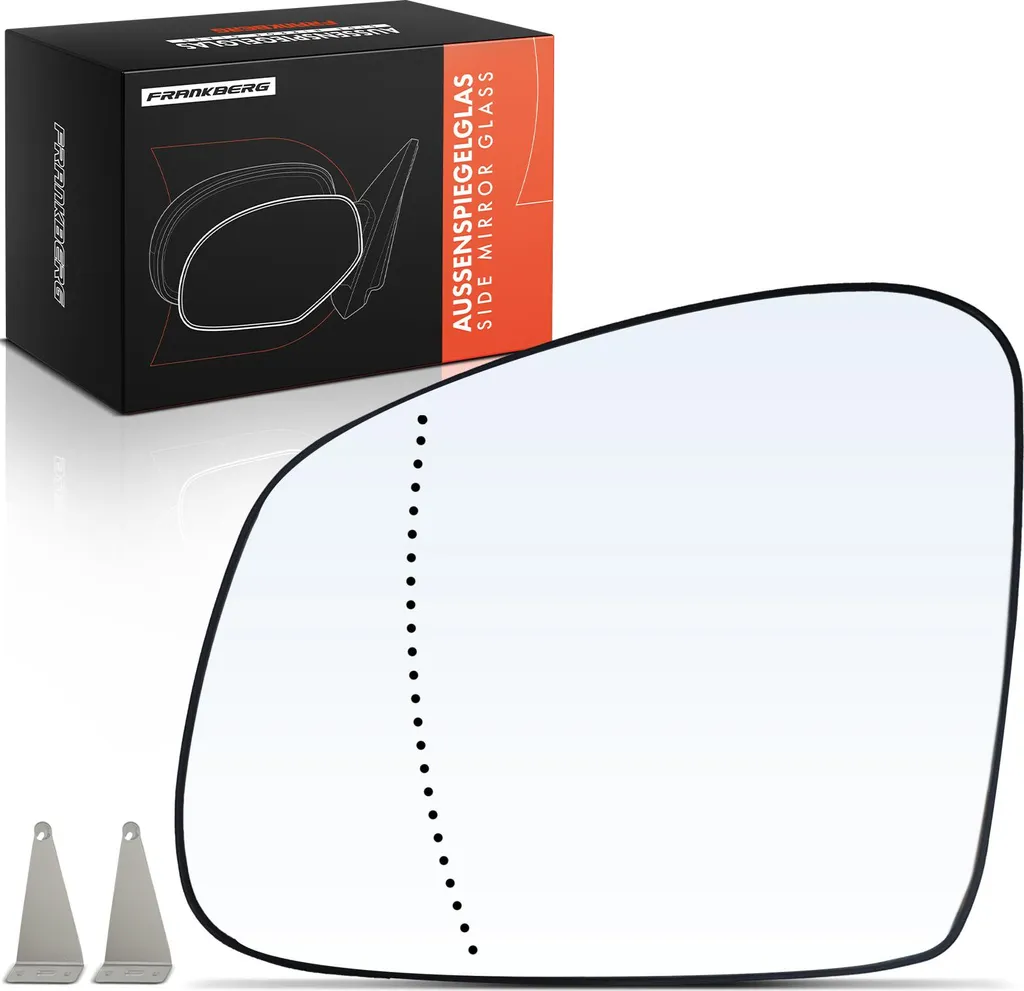 Vitre de Rétroviseur Gauche pour Renault Twingo III et Smart - Rechange