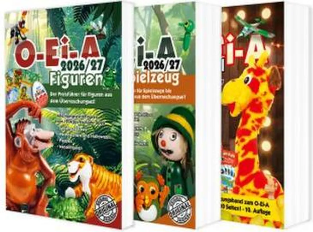 Pack Collection O-Ei-A 2026/27 : Répertoire Jouets et Figurines Séries