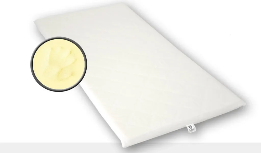 Matelas Orthopédique Anti-Acarien 90x200cm Mousse Visco Haute Densité