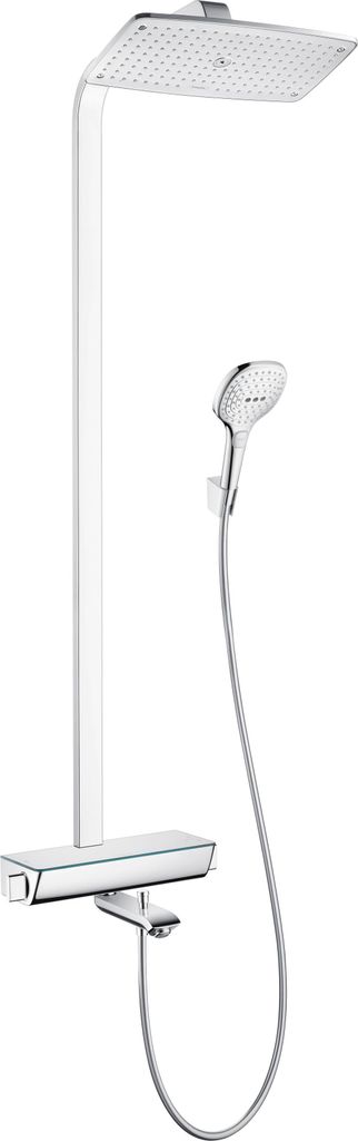 Hansgrohe Showerpipe Raindance Select Chrom mit KB Raindance E Air 1jet 360mm Wanne