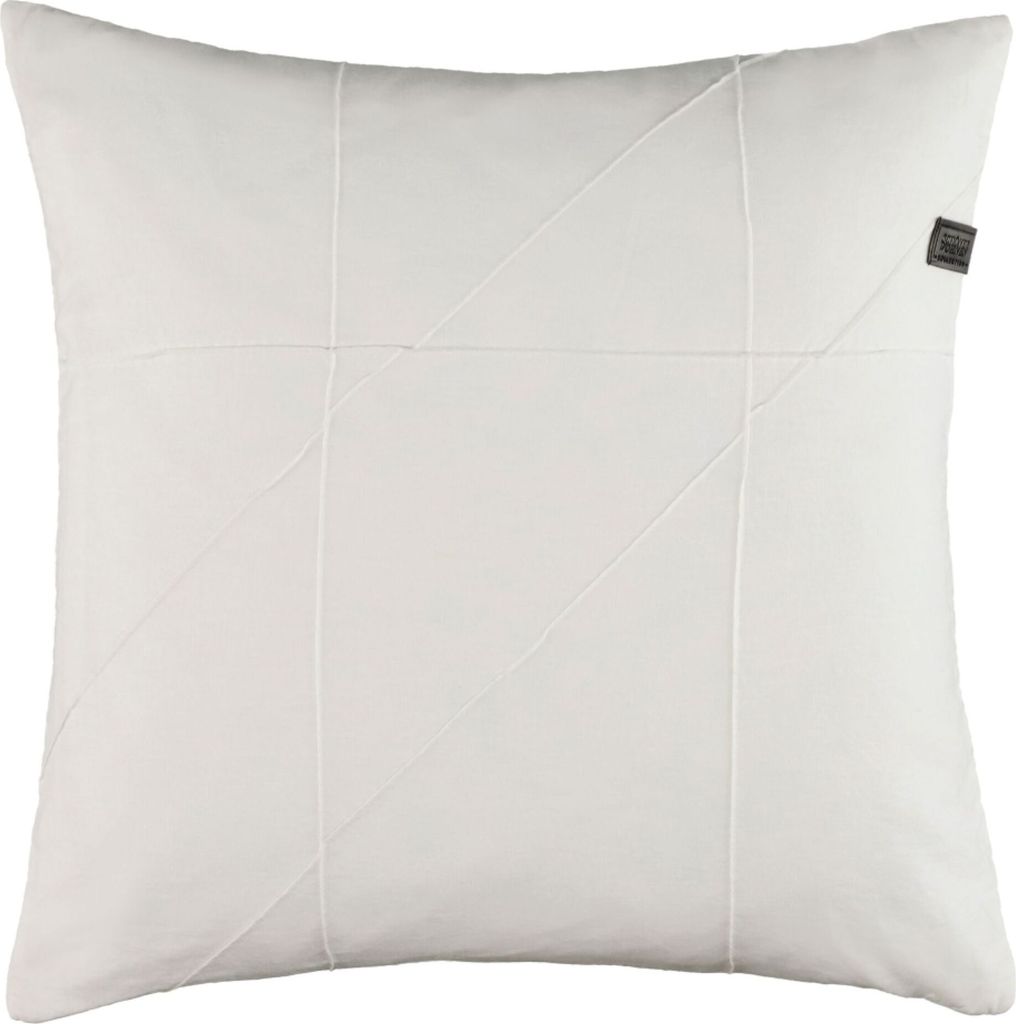 SCHÖNER WOHNEN Zierkissenhülle ohne Füllung Pleat Farbe offwhite Größe 45x45