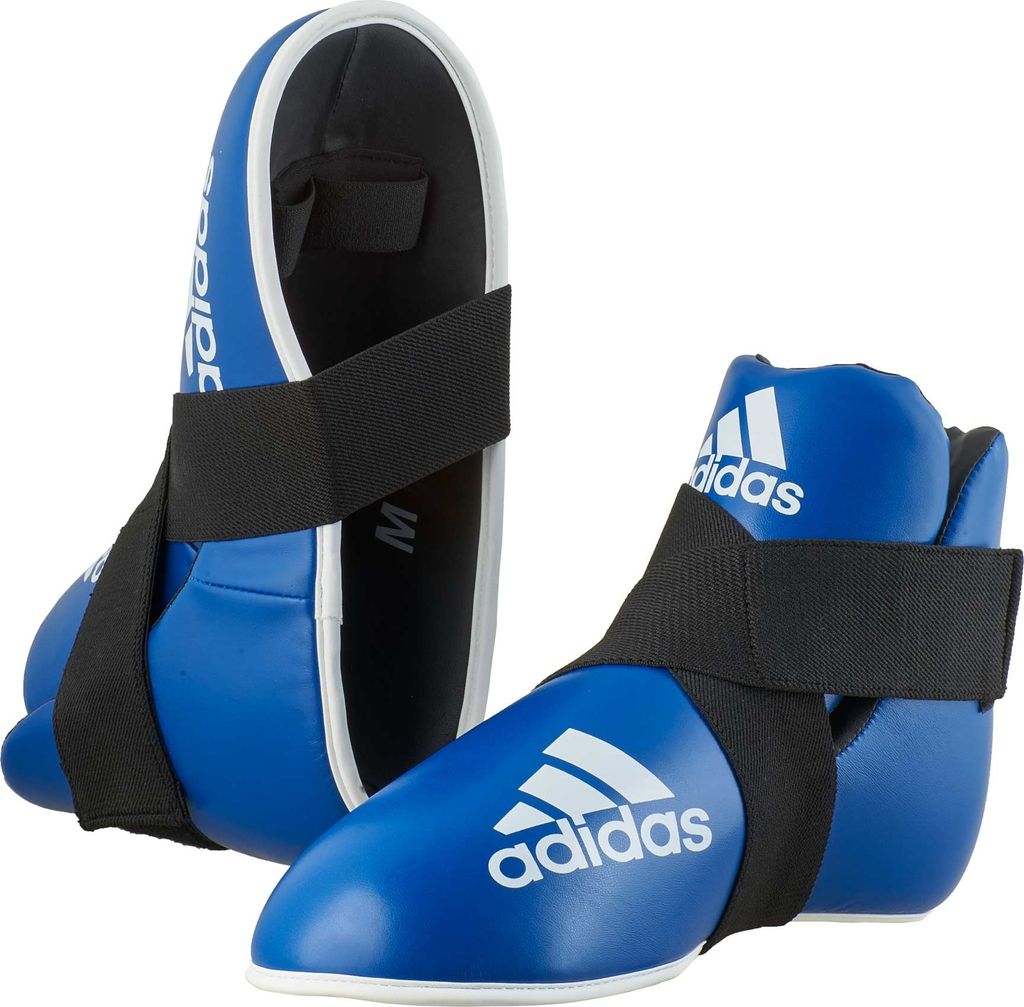 adidas Pro Kickboxing Fußschutz blue M