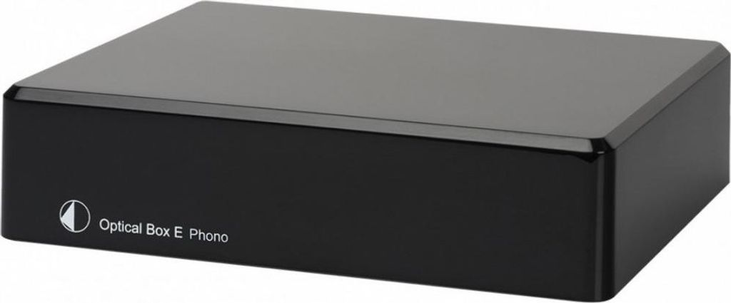 Preamplificatore fono Pro-Ject Optical Box E Phono nero Immagine del prodotto 