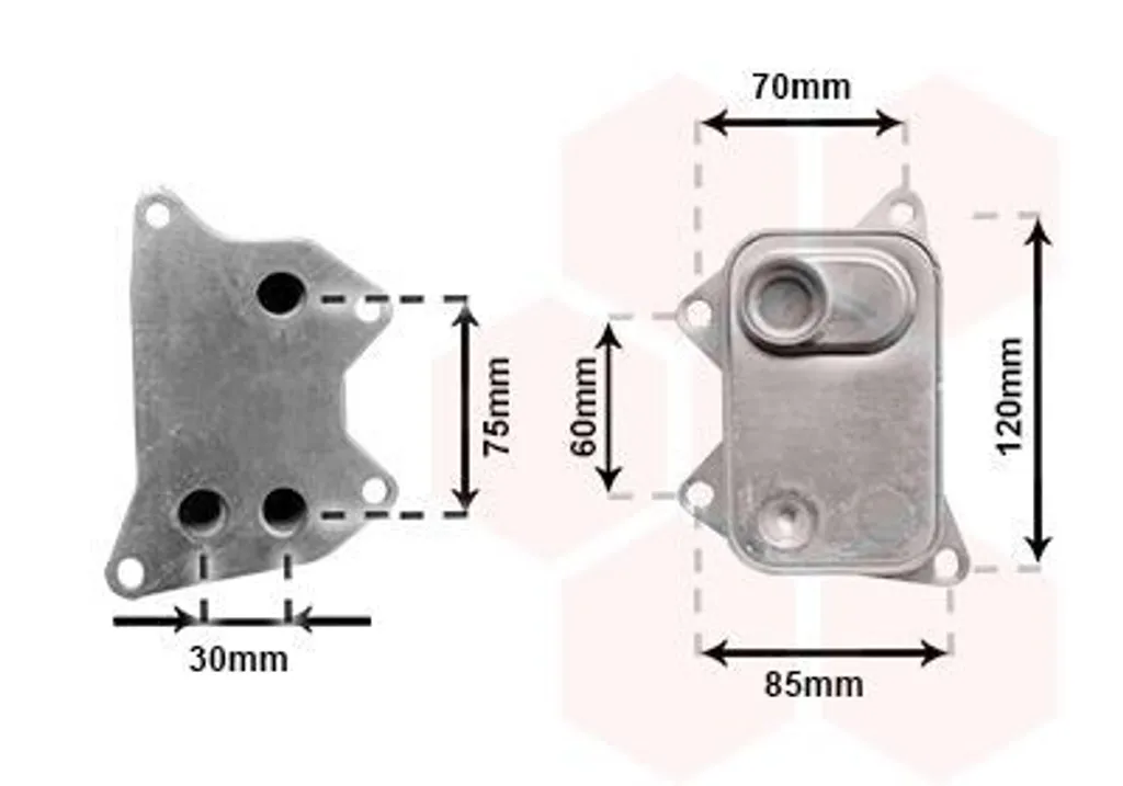 Solution anti-surchauffe : Refroidisseur d'huile VW Beetle et AUDI Q5 FYB