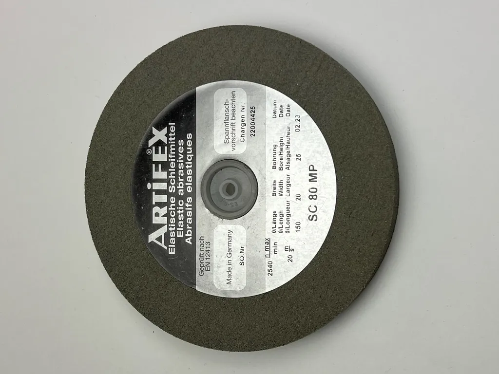 Disque de Polissage Souple Artifex SC 80 MP 150 mm pour Métaux