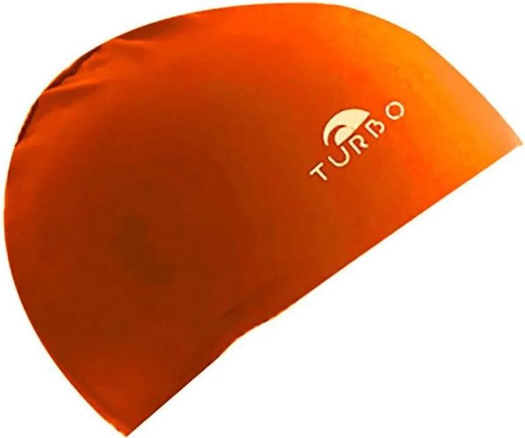 Turbo Elasthan Junior-schwimmkappe Orange Orange One Size