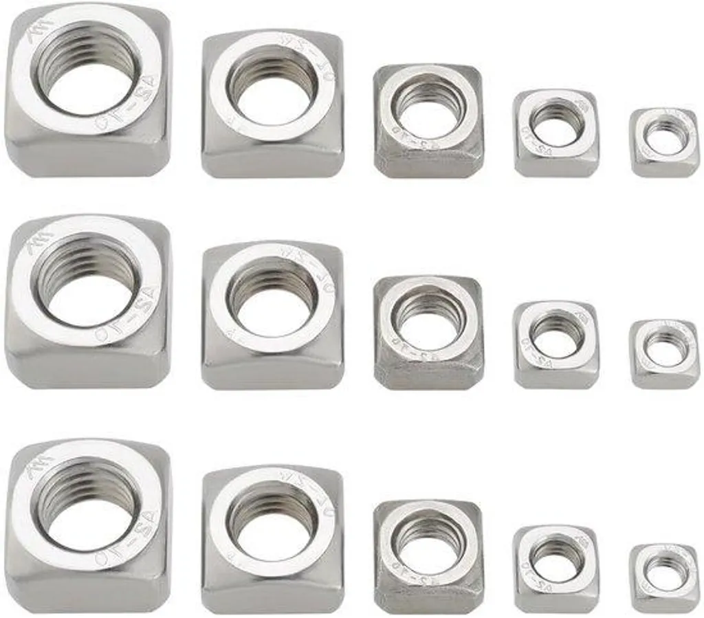Finissez-en avec la Rouille : Kit 50 Vis Carrées Inox M5-M12 RVS Moeren