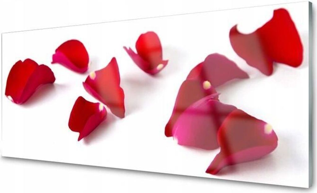 Malerei Acryl Blütenblätter Pflanze Natur 125x50