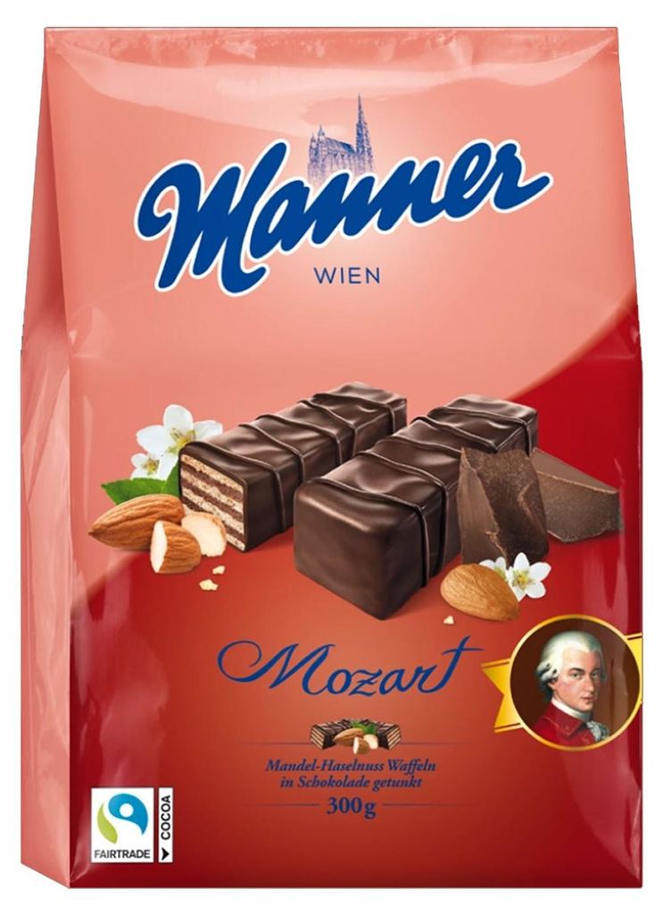 Manner Mozart Mignon plastry z nadzieniem Zdjęcie produktu 