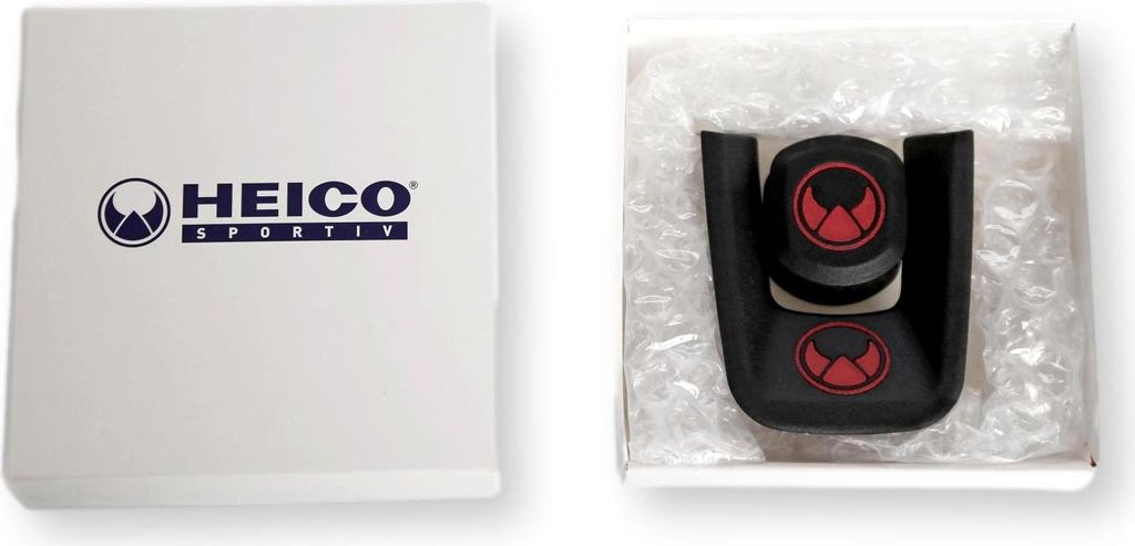 HEICO Volvo XC90 XC60 V90 V60 S90 S60 Startknopf und Lenkradklemme, Set rot