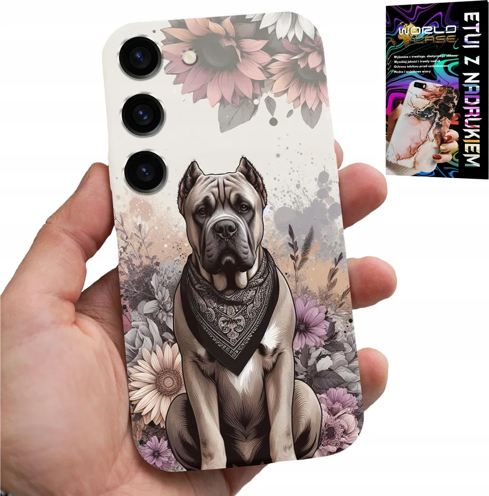 Cover Samsung S23 Plus con Cani e Pellicola Protettiva - Offerta Kit