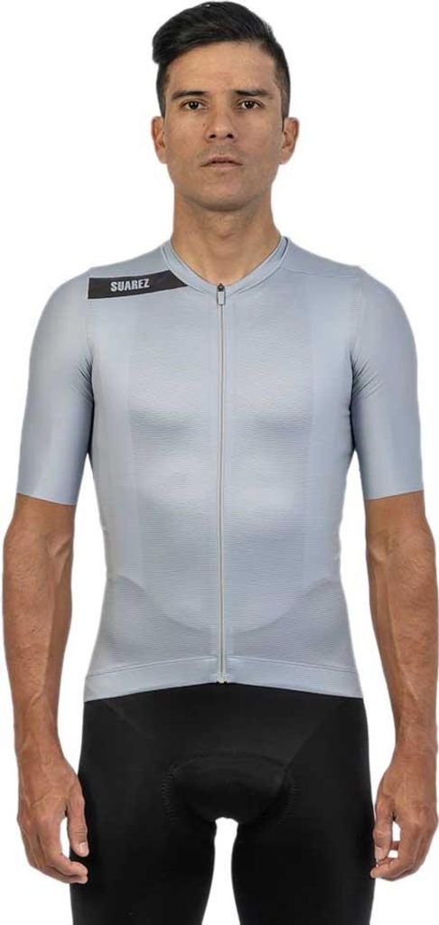 Suarez Solid 2.5 Kurzarm-radtrikot Grau L Herren Grau L