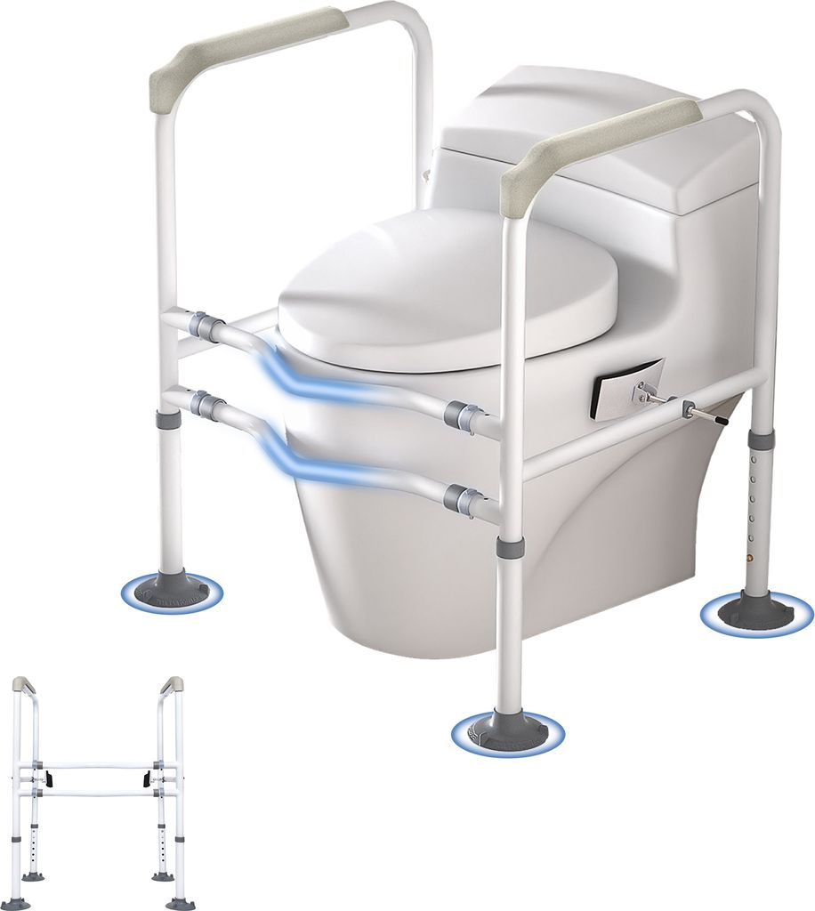 UISEBRT WC Aufstehhilfe Toilette Toilettenstützgestell Produktbild 