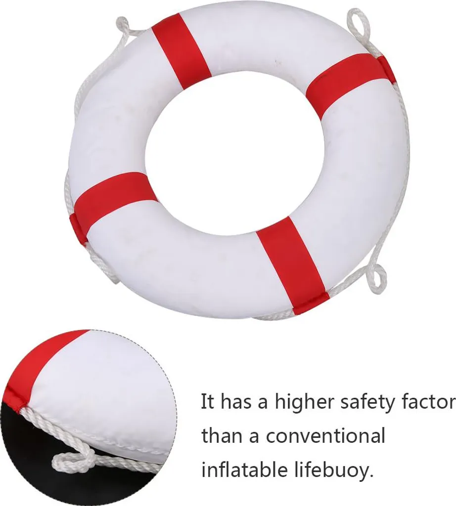 Bouée de sécurité rigide circulaire - Équipement de secours nautique - 6