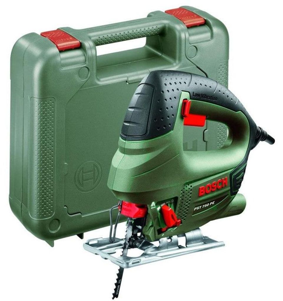 Bosch PST 750 PE, Czarny, Zielony, Czerwony, 7,5 cm, 1,2 Zdjęcie produktu 