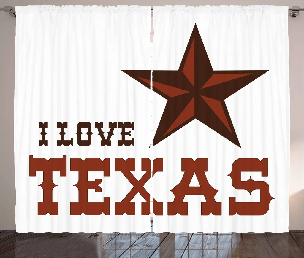 Tenda Soggiorno Western ABAKUHAUS Texas Star 280x245 cm Dark Brown