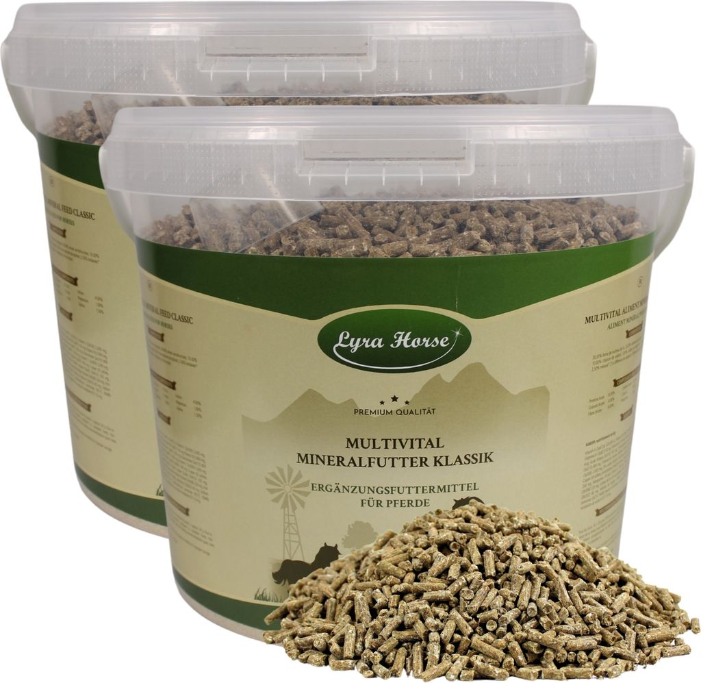 7,6 kg paszy mineralnej Lyra Horse® Multivital Classic w Zdjęcie produktu 