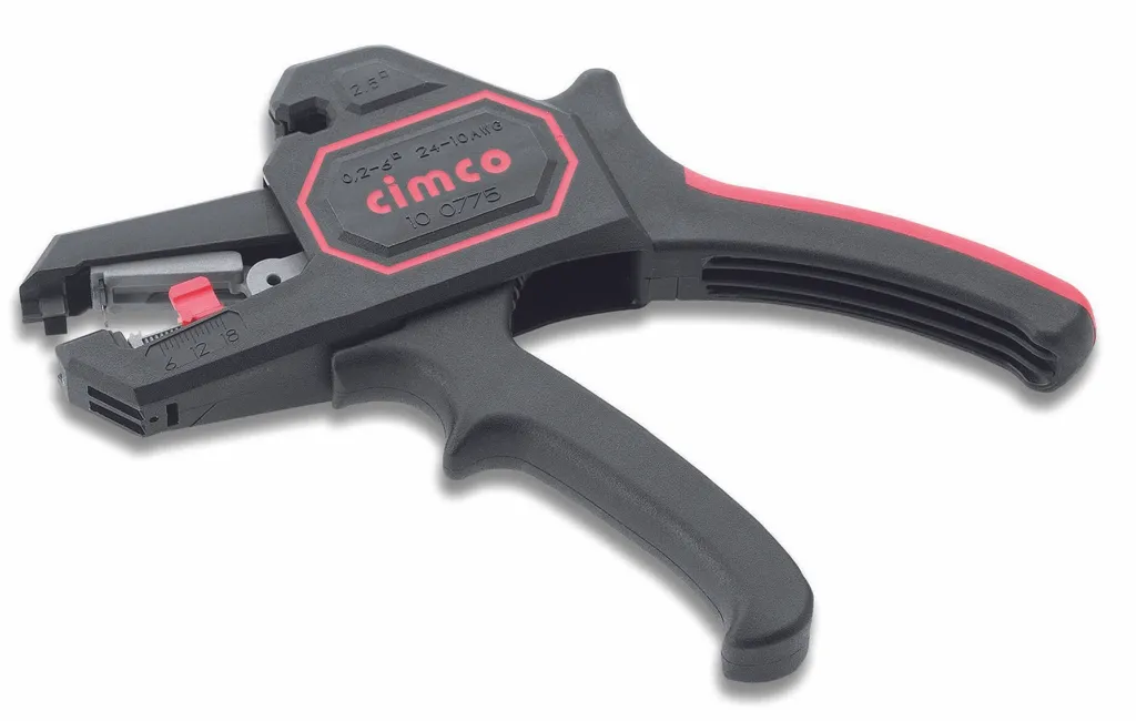Pince à dénuder Cimco 100775 : l'outil idéal pour câblage d'armoire