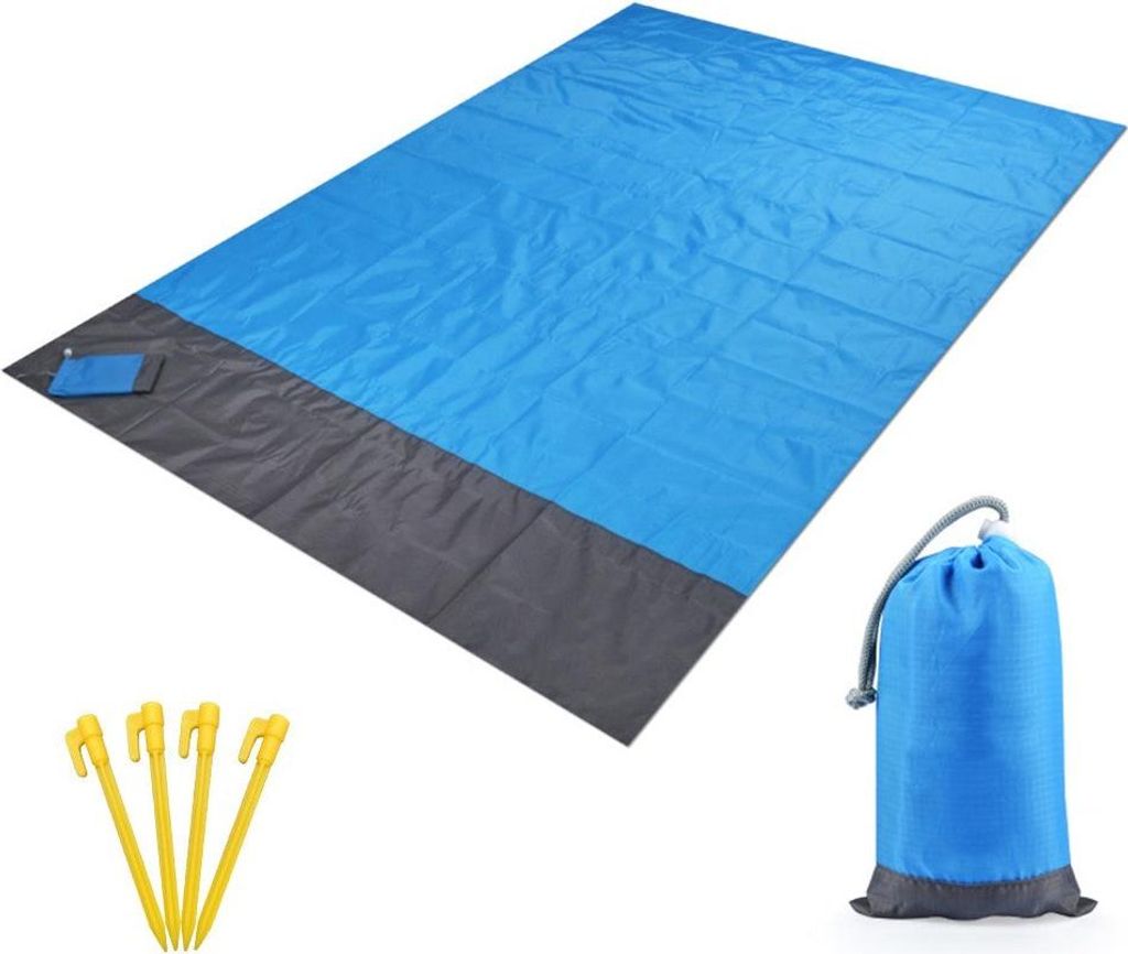 Picknickdecke 140 x 200 cm oder 200 x 210 cm – kompakt, ultraleicht & wasserdicht