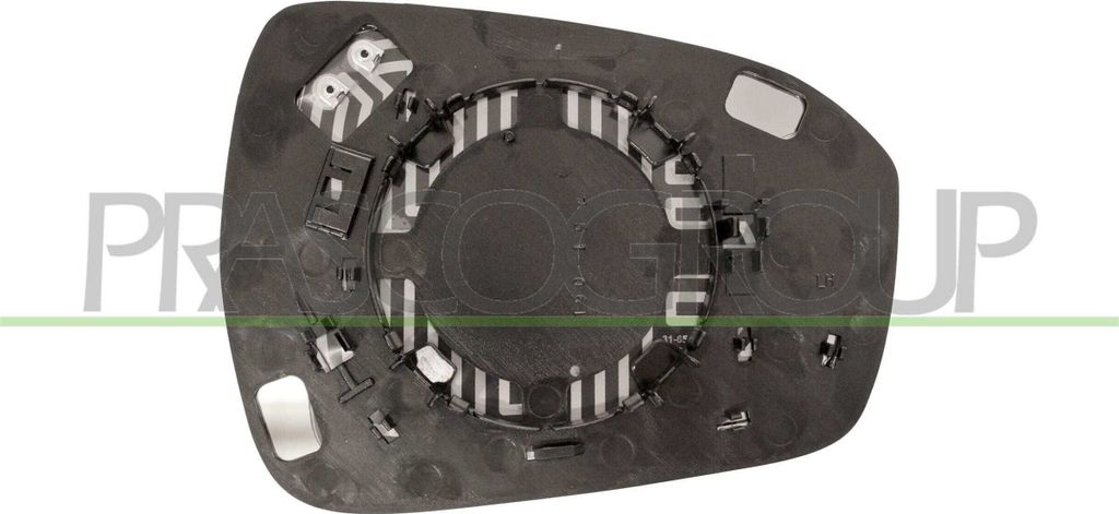 PRASCO Spiegelglas Außenspiegel Links für FORD Mondeo V Kombi (CF) Beheizbar Asphärisch FD1147514