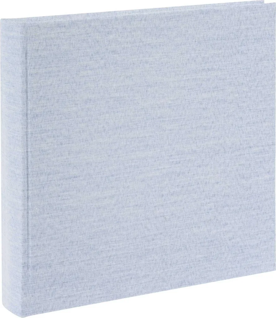 Album Photo Écoresponsable 60 Pages Blanches Goldbuch 25x25 Bleu