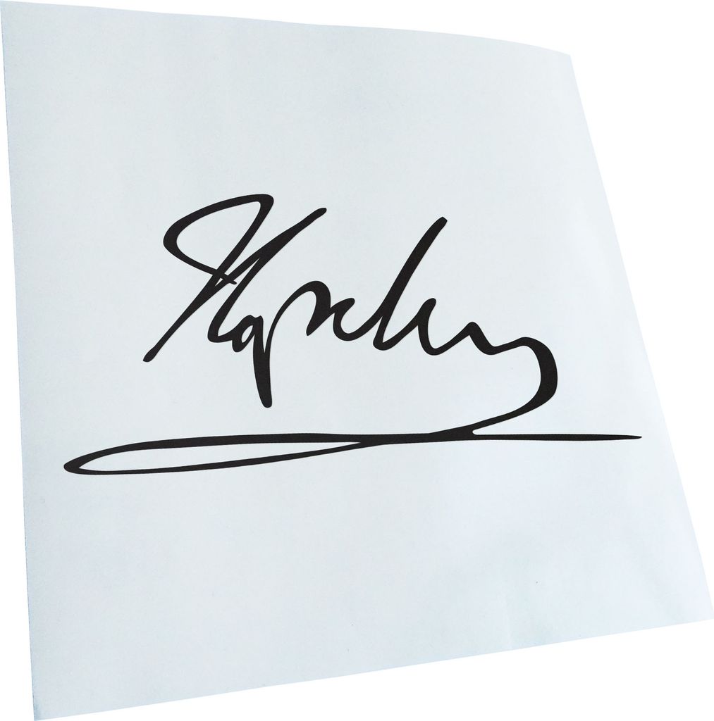 Kiwistar - Autoaufkleber - Napoleon Bonaparte - Mattschwarz - 40x18cm - Aufkleber für Auto, Laptop, Fahrrad, LKW, Motorrad mehrfarbig JDM Decal Ra...