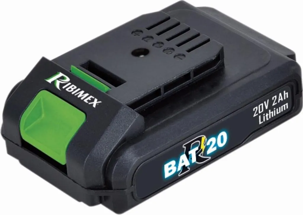 Batterie pour outillage de jardin Ribimex 20V 2Ah série R-Bat20 Lithium