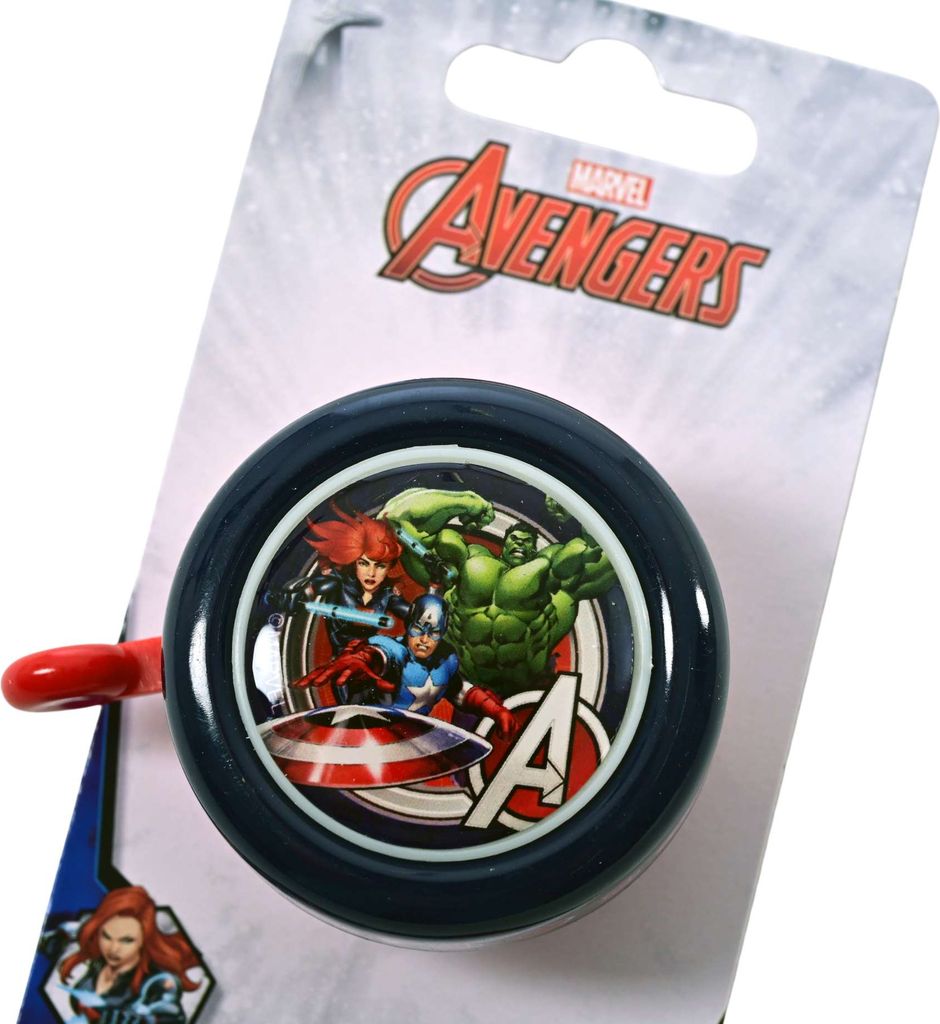 Avengers Fahrradklingel für Jungen Fahrrad Zubehör Outdoor Spielzeug Kinder ab 3 Jahren