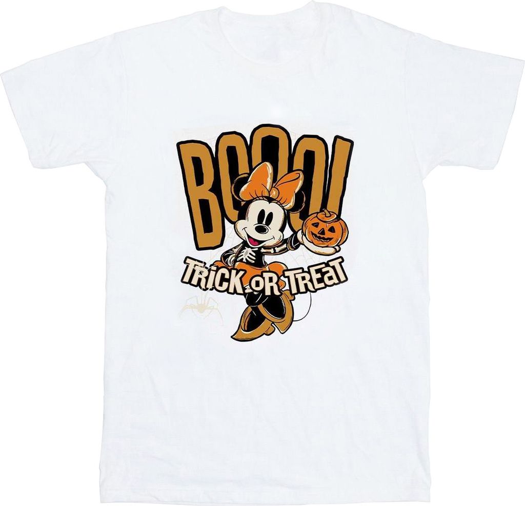 Disney - "Boo Trick Or Treat" T-Shirt für Damen BI52835 (3XL) (Weiß)