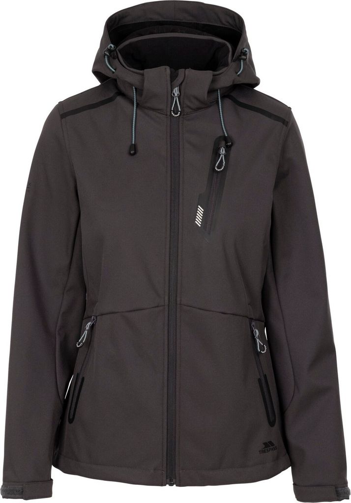 Trespass - "Neman" Softshelljacke für Damen TP6104 (S) (Dunkelgrau)