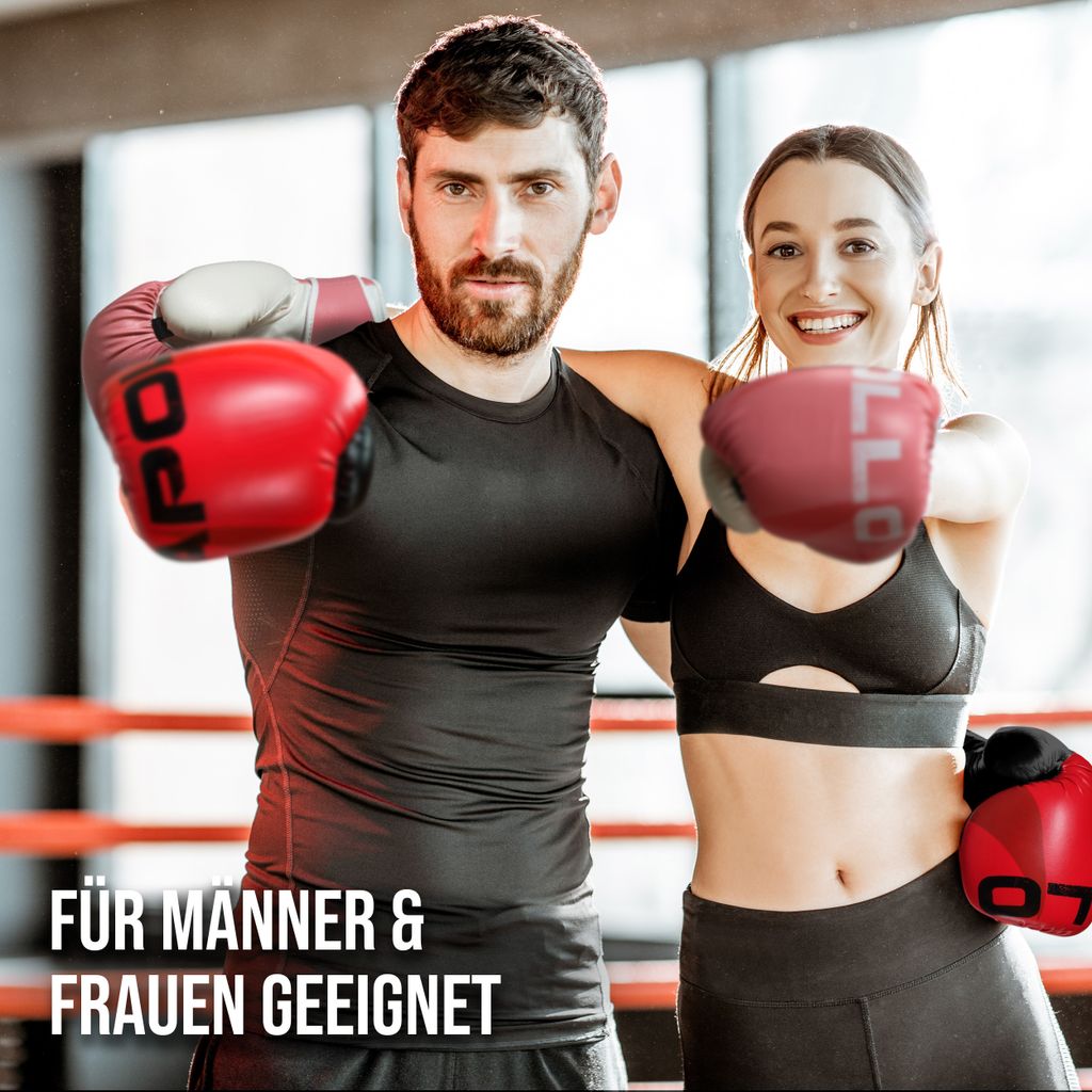 Apollo Boxhandschuhe Männer aus Kunstleder | Thai Produktbild 6