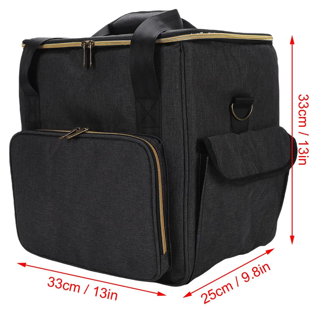 Sac vinyle antichoc avec fond matelassé et sangle ajustable - 18